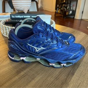 Mizuno Wave Prophecy 8 Running Shoes Purple Pink Womens